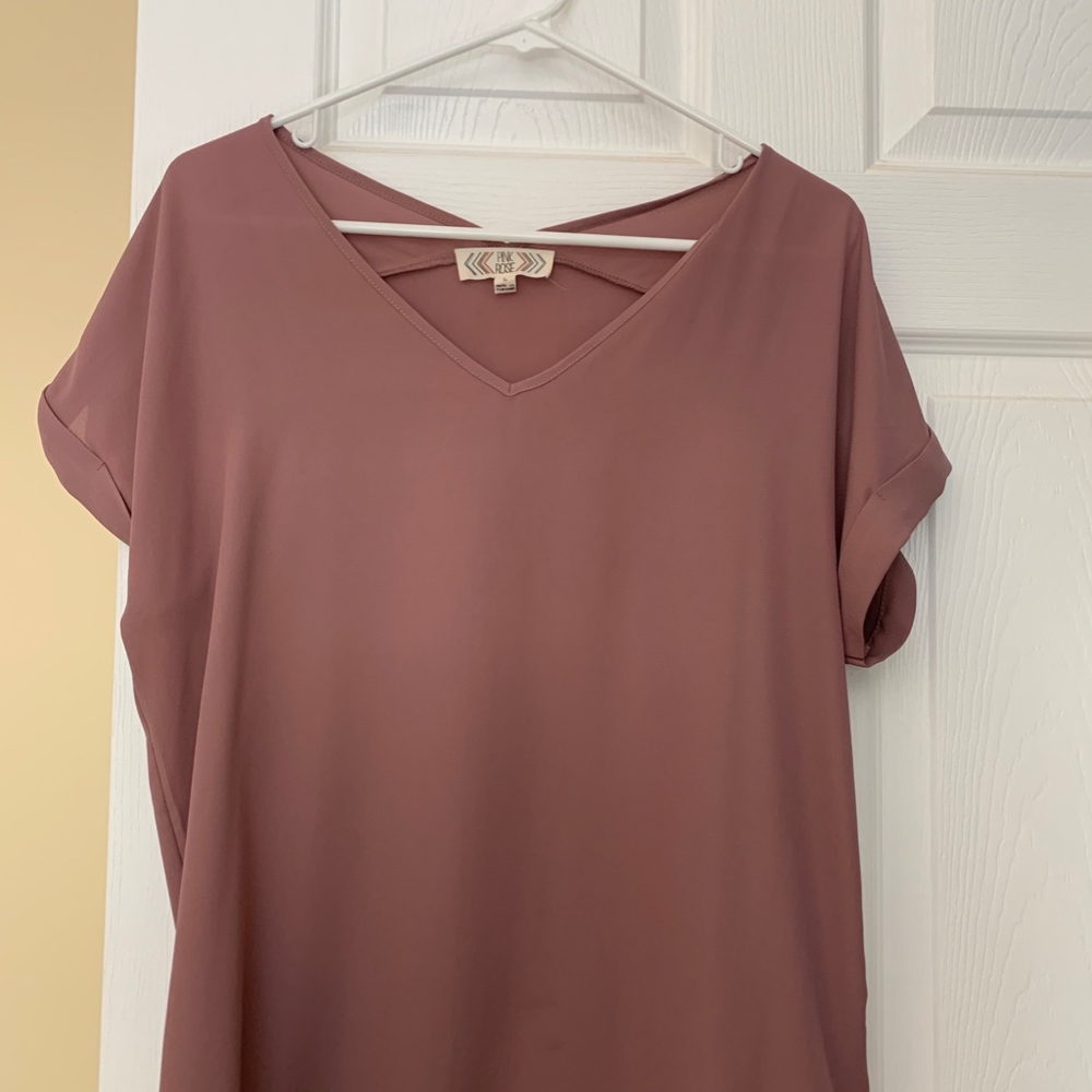 Pink Rose top